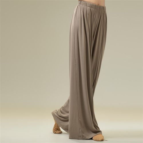 速发舞蹈练功服秋冬舞宽松飘腿阔逸体中国古典舞形裤服瑜伽裤