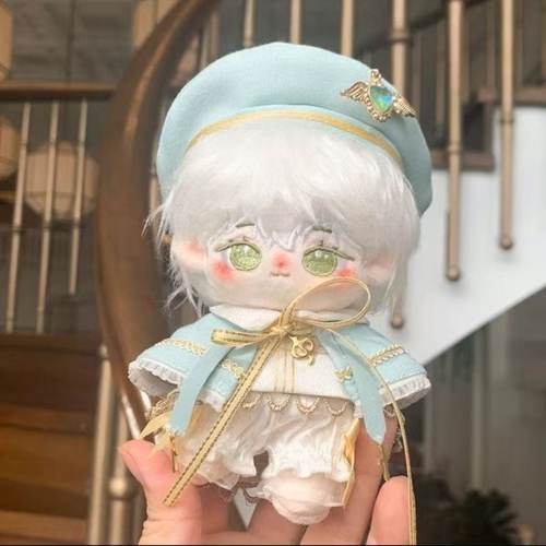 10cm棉花娃娃衣服 青鸟奏章 夜樱花礼赞 套装帅气可爱玩偶海星体