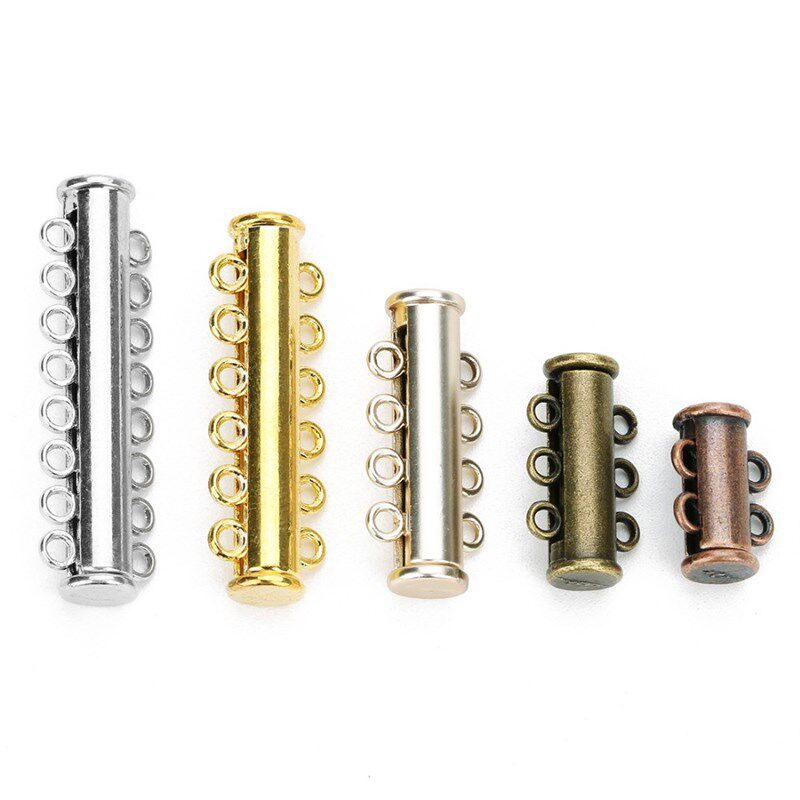 DC Hot Sale 5pcs/lot Copper Strong Magnetic Clasps For Neckl