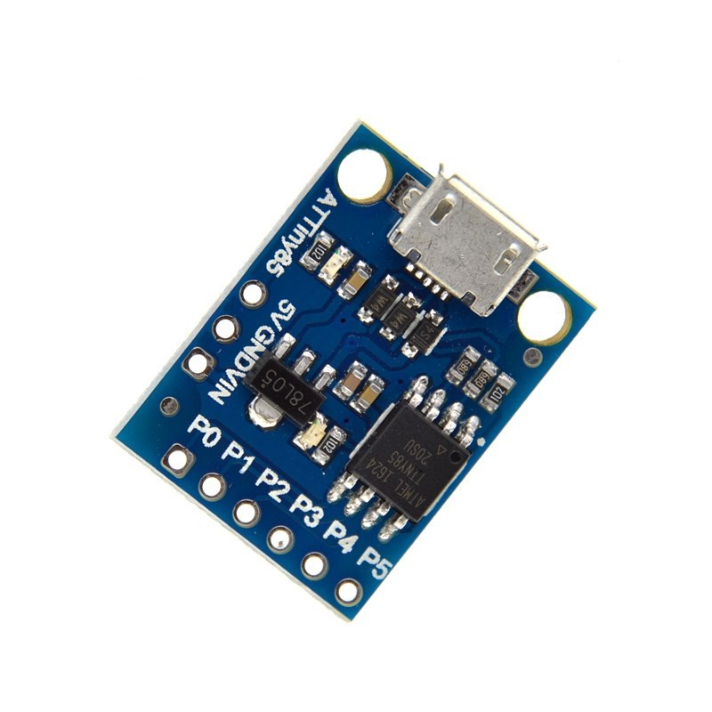 极速ATTINY85模块 微型开发板Digispark Kickstarter蓝板适用于UN