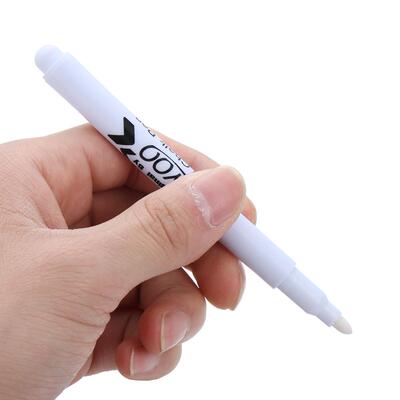 5pcs White Liquid Chalk Pen Black Board Marker Erasable Chal