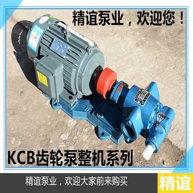 .高温电动齿轮泵K.CB8自吸泵齿轮油泵抽整油泵口径1.5寸配KW机