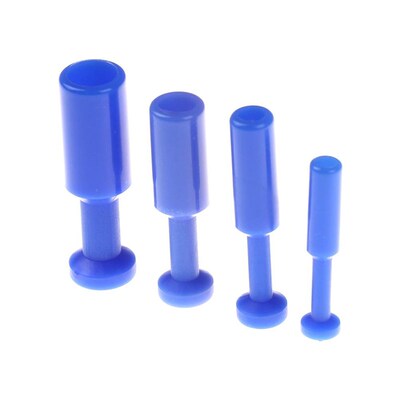 极速10pcs Blue Nylon Pneumatic Blanking Plug Hose Tube Push