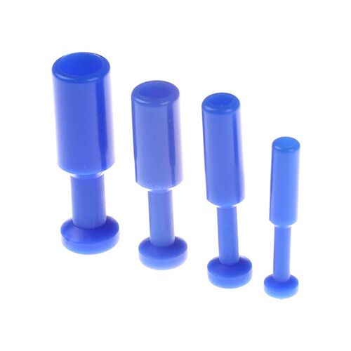 极速10pcs Blue Nylon Pneumatic Blanking Plug Hose Tube Push