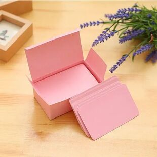 好货Kraft Paper Card Blank Business Cards Message Thank You