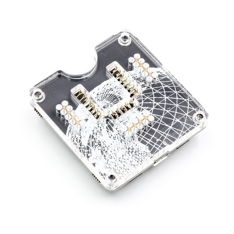 极速ESP8266测试架 烧录器 一键下载 支持 ESP-12S ESP-07S等模