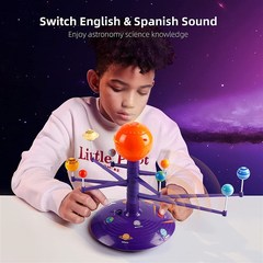 Science Can Solar Talking Astronomy Solar System Model