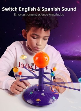 Science Can Solar Talking Astronomy Solar System Model
