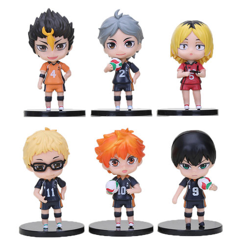 极速10cm Anime Figures Haikyuu Demon Slayer Bungo Stray Dogs