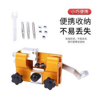 手动磨链器 手摇磨链器 磨链条工具 便携A式 家用手持油锯磨链器