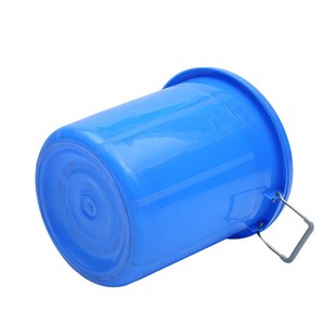 蓝白色加厚带Q盖水桶塑料圆桶 厂家直销塑料水桶50L塑料小水桶