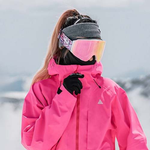 新款滑雪镜护目镜女蔡司眼镜透气高清防雾翻盖男滑雪镜