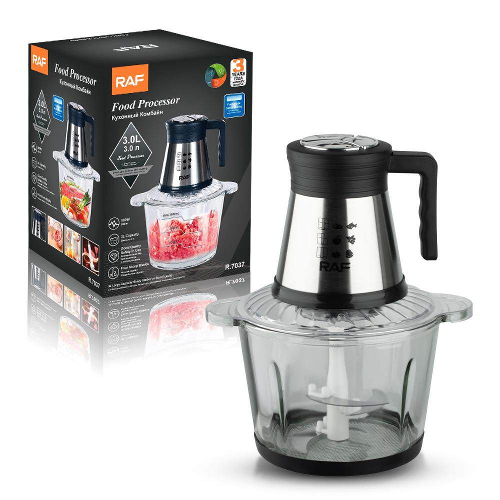RAF欧规跨境电动绞肉机家用多功能绞肉搅馅打肉机厂家3L,厨房电器,搅拌/料理机,淘宝优惠券,粉丝福利购,淘宝优惠卷