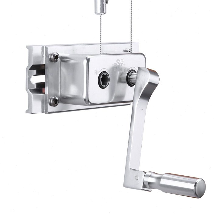 .晾衣架手摇器通用阳台手动升降器晾衣杆手摇升降晾衣架配件