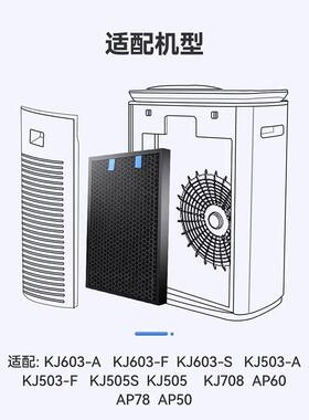 徽曦适配莱克空气净化器滤网KJ503A/F/S/505/603/708/AP50/60/78