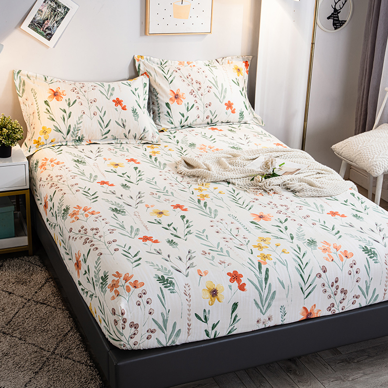 定做全棉纯棉榻榻米定制床笠床垫套90100120135150190m