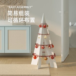 陈象圣诞树摆件装饰发光圣诞节拍摄道具场景布置儿童礼物2023新款