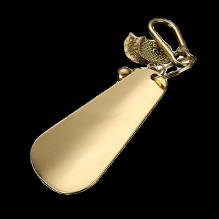 鞋 穿提鞋 拔子小巧家用老式 神器随身便携式 器 穿鞋 迷你纯黄铜钥匙款