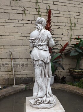 校园励志人物雕塑草坪花坛装饰景观摆件毕业留念礼品诵读的老师