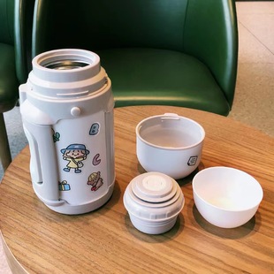 保温壶1000毫升大容量不锈钢水杯暖瓶家用水壶户外旅游车载1L