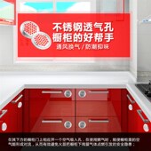 不锈钢家具透气孔 柜橱柜圆形透气口灯箱散热孔通气孔 通风孔鞋