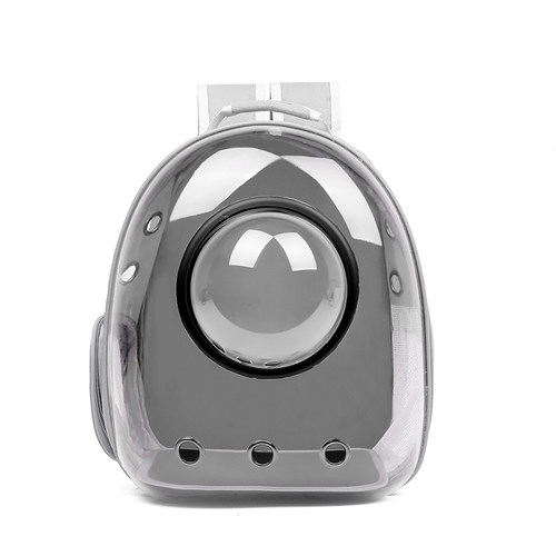 大容量外出专用可携式透气太空舱带侧开全透明猫包宠物双肩揹包猫