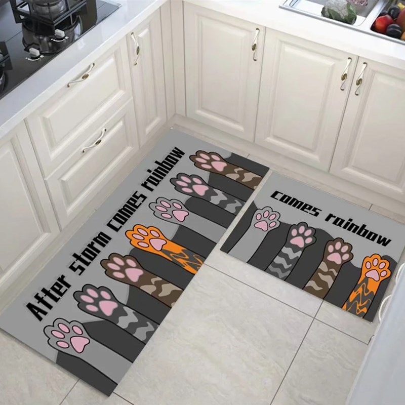 地毯地垫厨房门口进门卧室卫生间厕所防滑可机洗吸油吸水防水脚垫