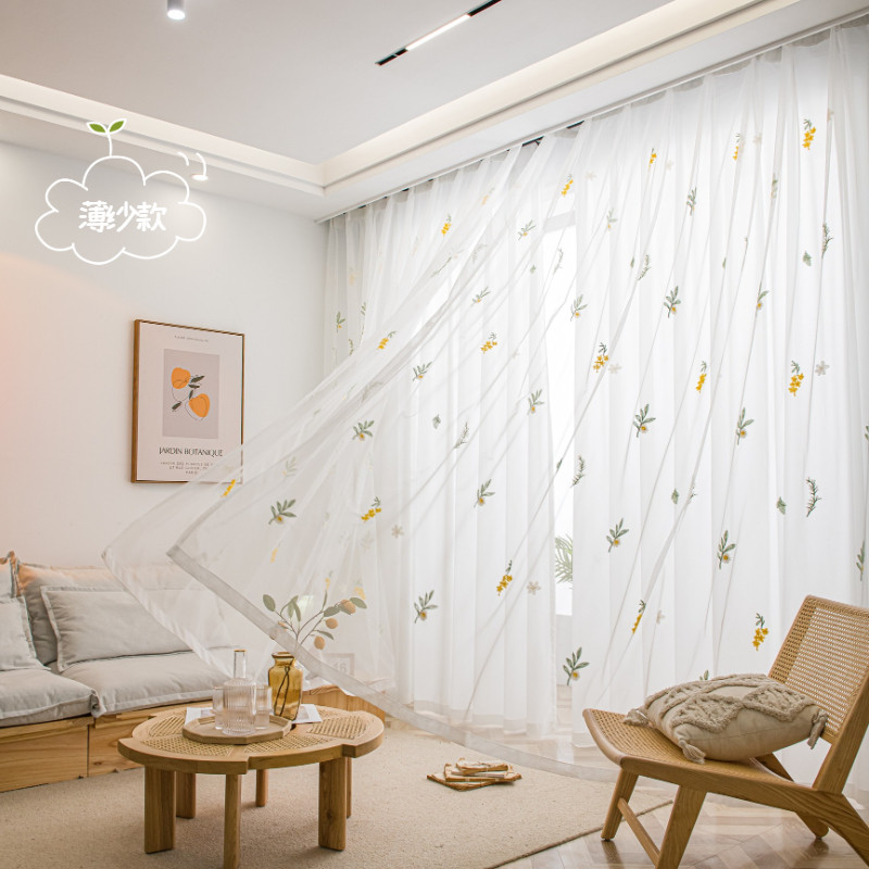 窗帘魔术贴纱帘透光不透人卧室隔断飘窗阳台窗纱防晒半遮光白纱帘,居家布艺,定制窗帘,淘宝优惠券,粉丝福利购,淘宝优惠卷
