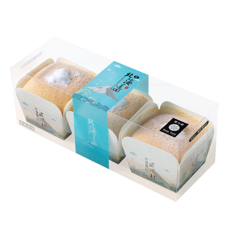 北海道流芯心杯2/3粒装塑料透明纸杯戚风慕斯包装 烘焙蛋糕打包盒,厨房/烹饪用具,点心包装盒/包装袋,淘宝优惠券,粉丝福利购,淘宝优惠卷