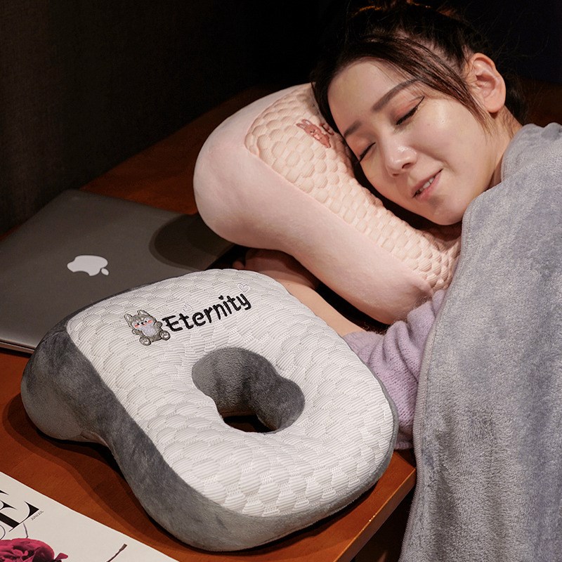 夏季午睡枕趴睡枕办公室午休神器趴趴枕学生午休枕趴桌上睡觉抱枕