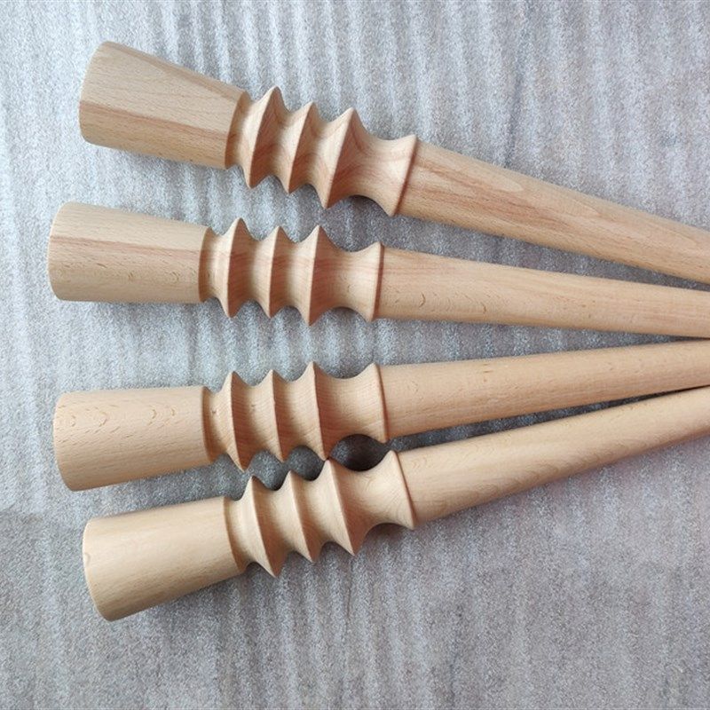 定制实木桌腿餐桌腿书桌腿茶几腿装饰柱梳妆台腿吧台复古腿中欧式