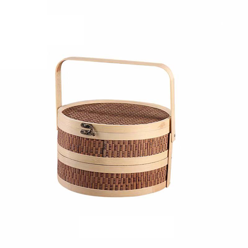 中秋节鲜花花束包装礼盒月饼盒子送礼手提花篮花店礼物品材料资材