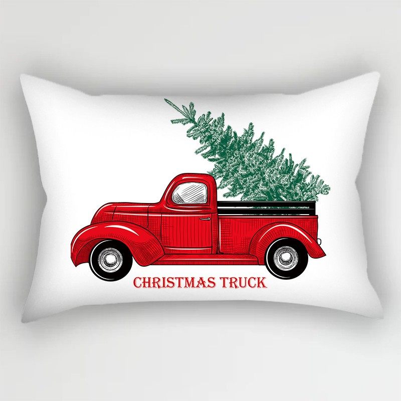 圣诞老人卡通节日长方形腰枕汽车座椅睡觉护腰沙发房间装饰可拆洗,居家布艺,腰靠垫,淘宝优惠券,粉丝福利购,淘宝优惠卷