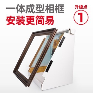 小蛮蛮有崽油画猫窝画框猫抓板四季通用封闭式安全感猫窝高品质