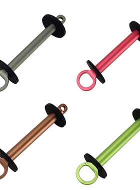 新款飞钓子线架飞蝇钓子线挂架四色可选质感T型子线架cnc铝合金