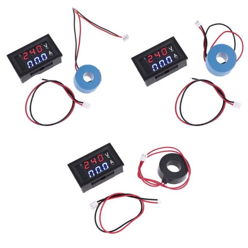 速发0.28 Digit Vtter ter AC 60-500V 10A 50A 100A Curr