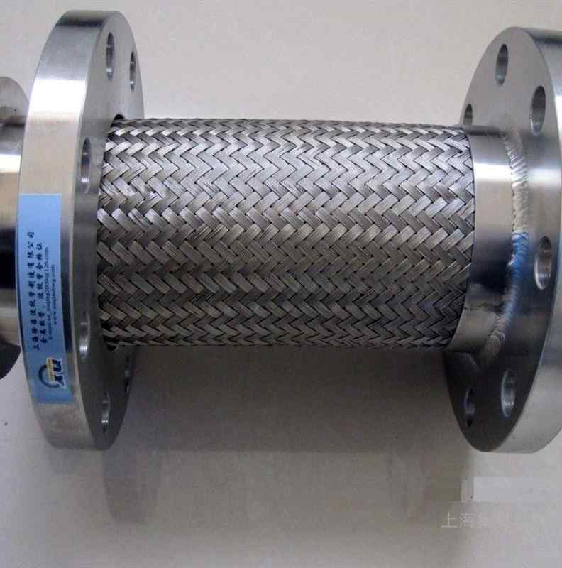 速发新品4不锈钢金属法兰m软管00长蒸汽不锈钢波纹管400长04编织