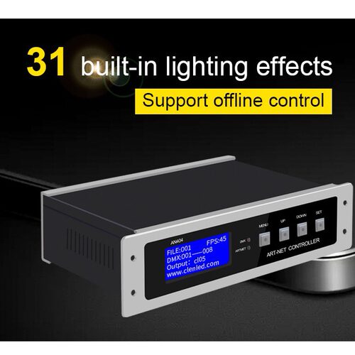 LED灯带控制器SPI  DMX ARTNET LED舞台灯全彩控制器