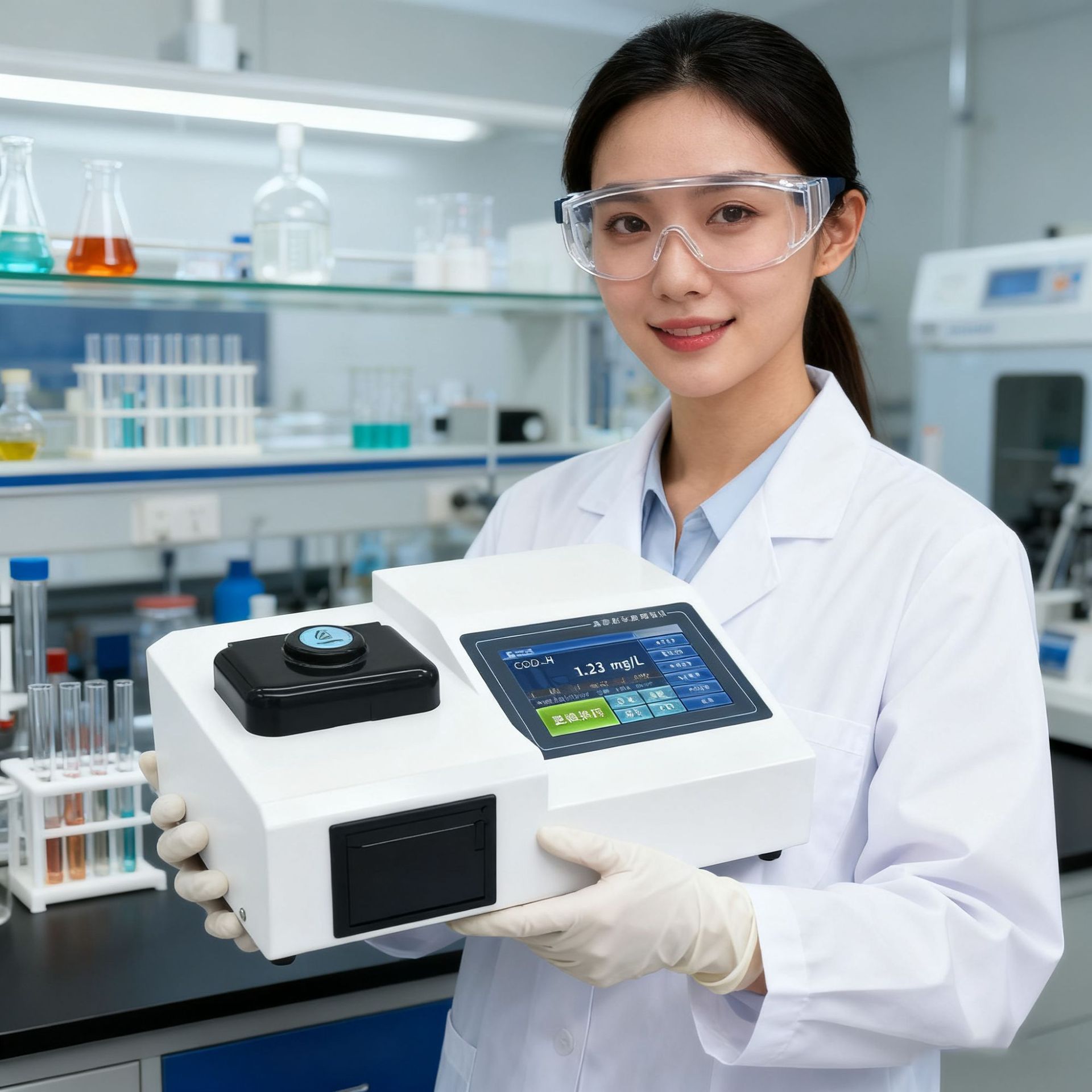 便携式cod检测仪氨氮总磷总氮测定污水质快速多参数分析仪