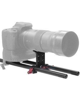 2PCS 10cm 25cm 30cm 40cm Carbon Fiber Tube Rod w/ 15mm Telep