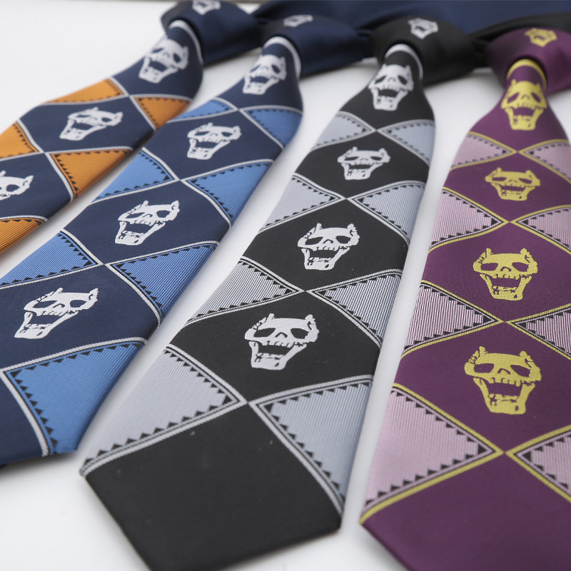 Anime JoJo Bizarre Adventure Necktie KILLER QUEEN Kira Yoshi