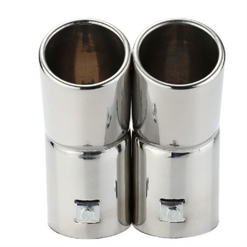.Car Tail Pipes Replacement Car Style Dual Pipe Stainless