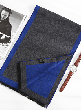 2020 new Fashion quality Scarves man Autumn winter Thick War