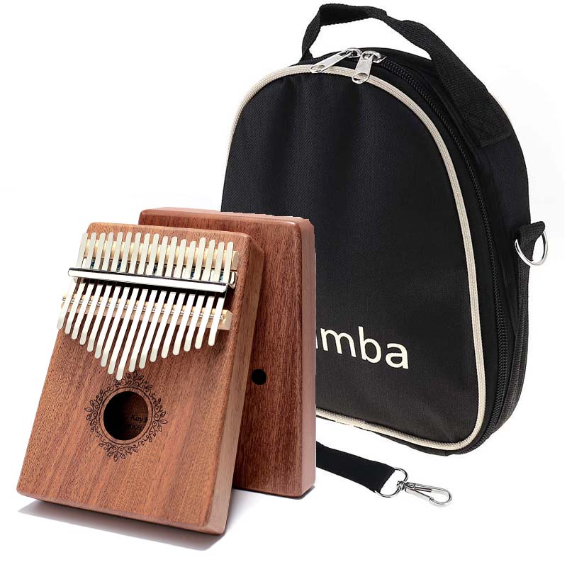 Kalimba 17 Keys Thumb Piano High Quality Wood Mahogany Mbira