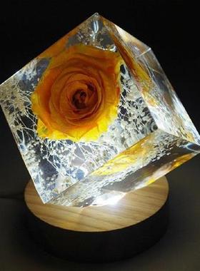 DIY Square Silicone Resin Mould Square Cube Molde Silicone A