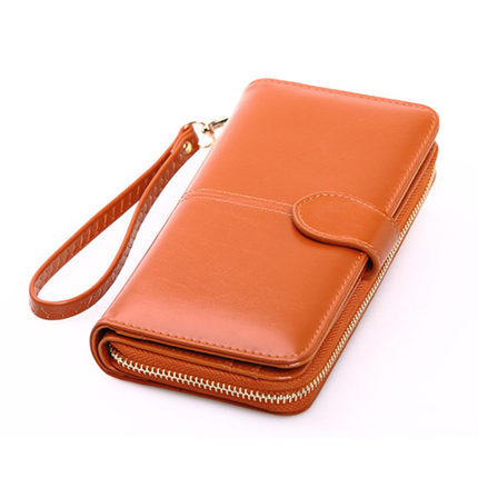 Pu Leather Women Wallets Women Purses Fashion Long Zipper Wo