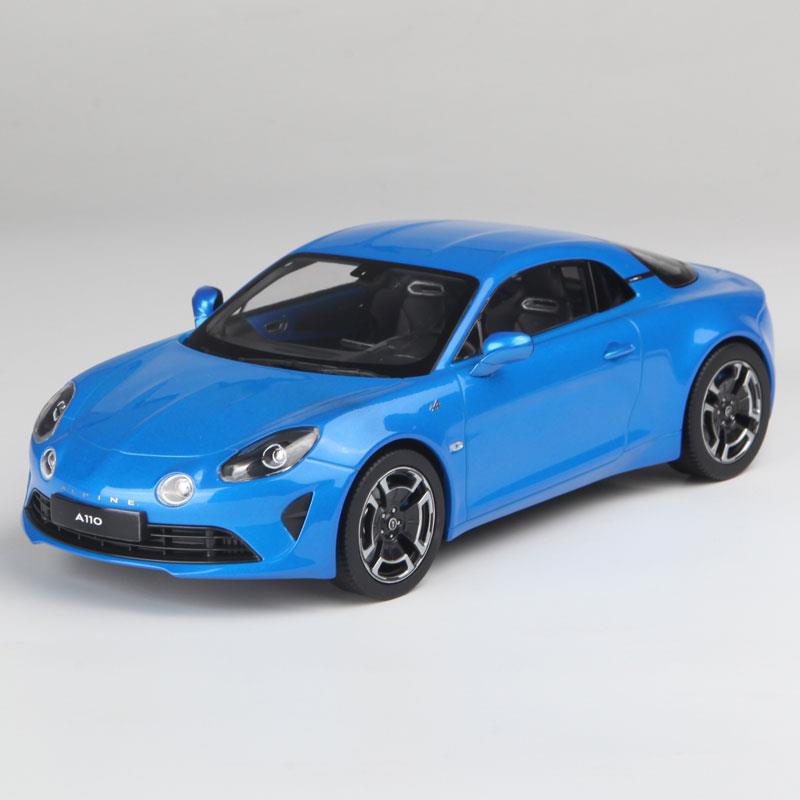 lNOVRE 1/18雷诺Alpine A1 10 L&eacue;tgende 2018 合金汽车模型