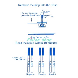 极速20Pcs LH Test Ovulation Urine Test Strips LH Ovulation T