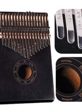 New Kalimba Thumb Piano 17 Keys Xylophone Pianoforte All Sol