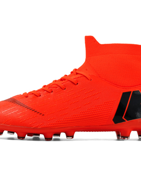 New Professional Soccer Shoes Men Ankle Cleats Football Boot